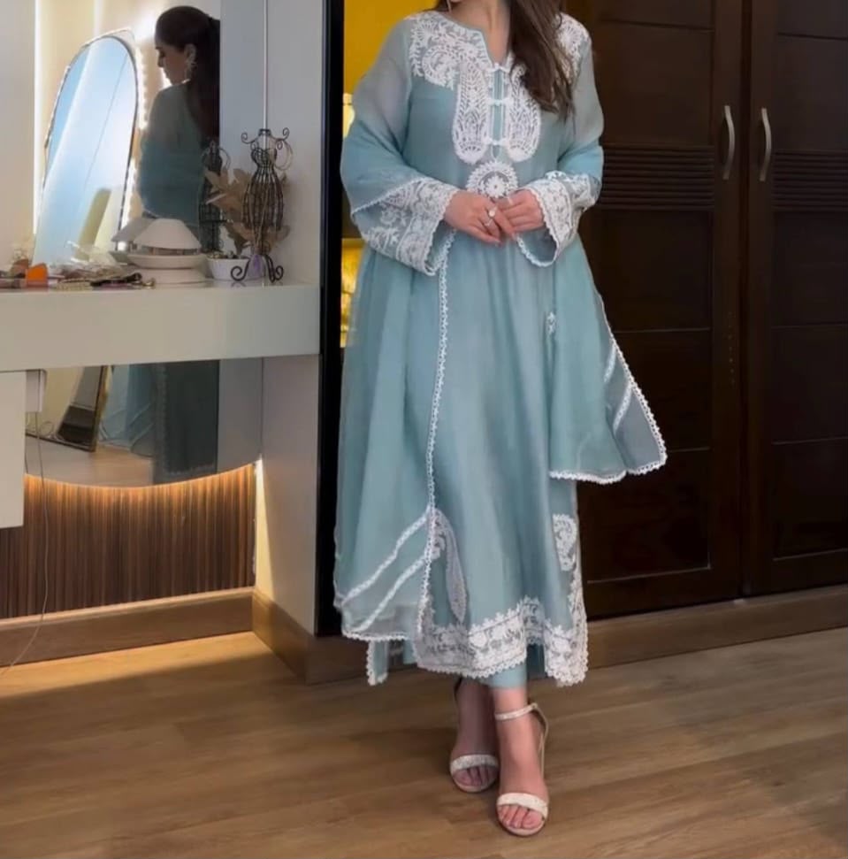 Premium Organza Silk Set